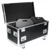 Flightcase Roadinger 30126410 preglejka čierna strieborná 46,5 kg