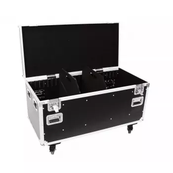 Flightcase Roadinger 30126410 preglejka čierna strieborná 46,5 kg