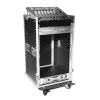 Flightcase Roadinger 30110000 preglejka čierna strieborná