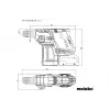Vŕtacie kladivo Metabo KH 18 LTX BL 24