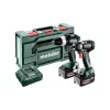 Skrutkovač Metabo SET 2.9.3 18V 2100 RPM čierna, zelená, červená