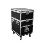 Flightcase Roadinger 30126430 preglejka 38 kg čierna strieborná