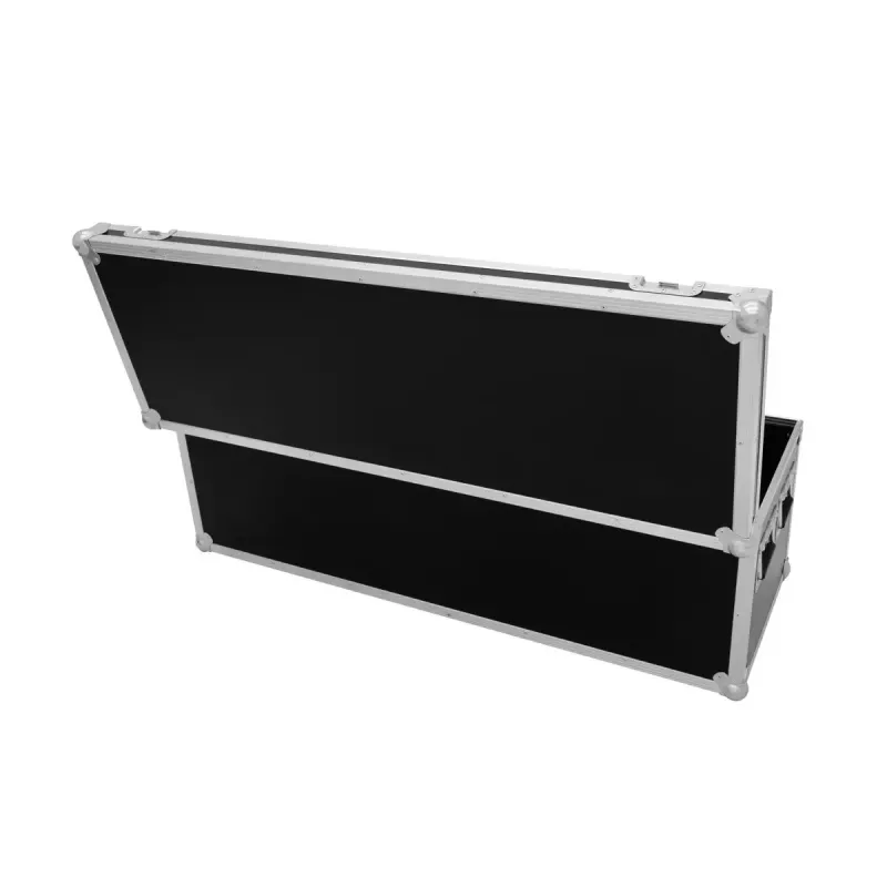 Flightcase Roadinger 30126915 brezová čierna strieborná 14,8 kg
