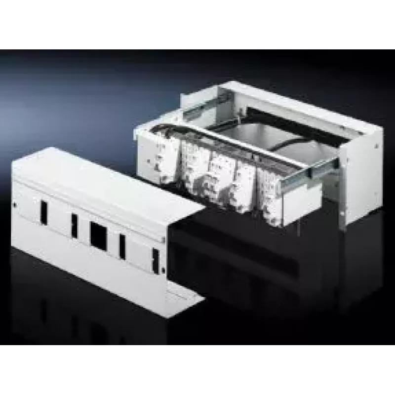 Rittal Energy-Box 7480.300 Káblová prípojná skrinka, 3U, 19", RAL 7035