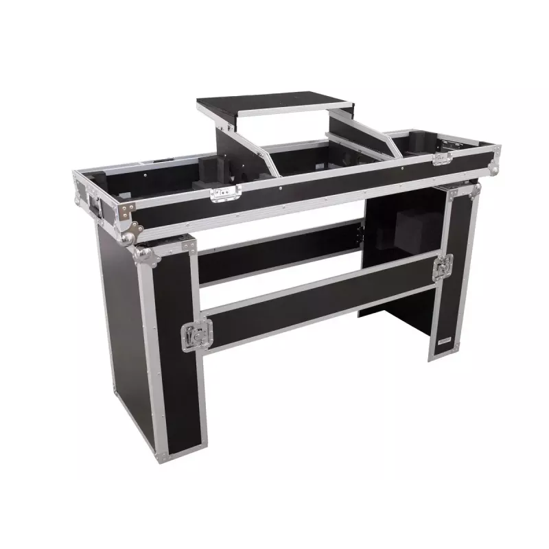 Hardcase Roadinger 30124208 pre DJ stôl preglejka čierny strieborný