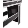 Hardcase Roadinger 30124208 pre DJ stôl preglejka čierny strieborný