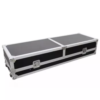 Hardcase Roadinger 30124208 pre DJ stôl preglejka čierna strieborná