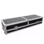 Hardcase Roadinger 30124208 pre DJ stôl preglejka čierny strieborný