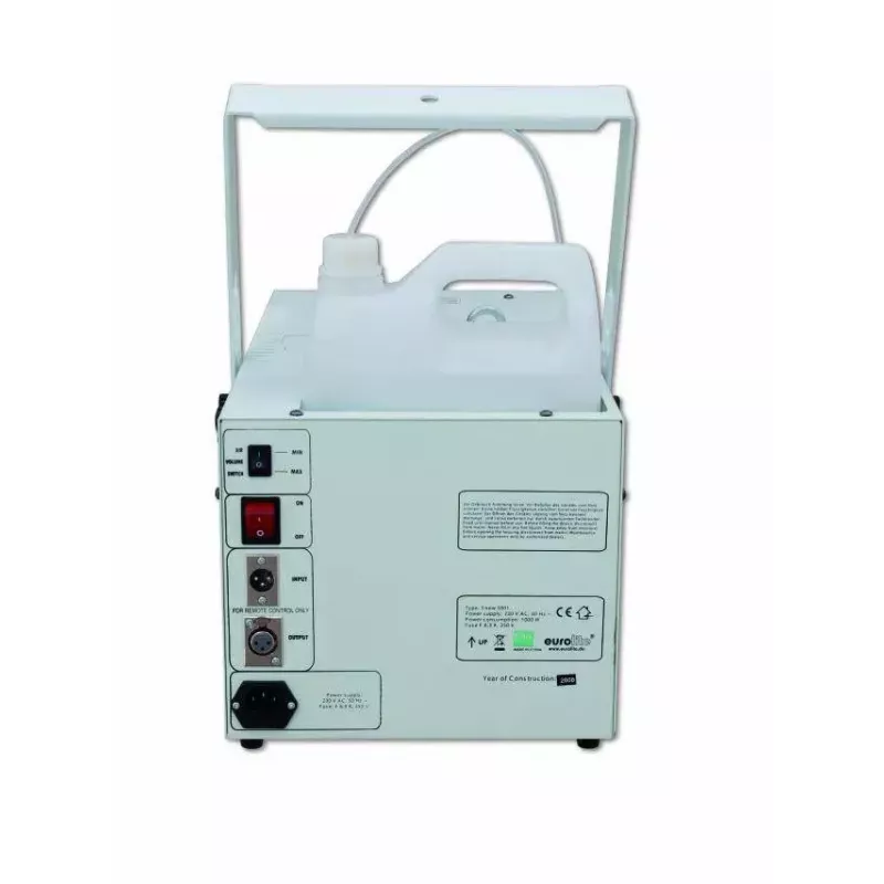 Snehový stroj Eurolite Snow 5001 čierna sivá 230 V 50 Hz 12 kg