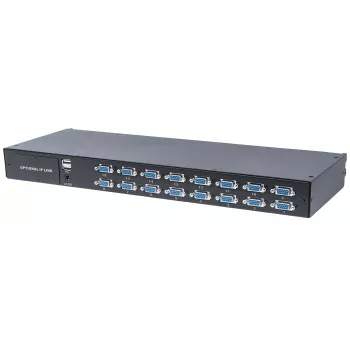 Intellinet Modulárny 16-portový VGA KVM prepínač, na použitie s produktovými číslami 507622, 507738, 507981, 507998, 508025, 508032, 508049 & 508056