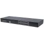 Intellinet Modulárny 16-portový CAT5 VGA KVM prepínač, na použitie s produktovými číslami 507622, 507738, 507981, 507998, 508025, 508032, 508049 & 508056