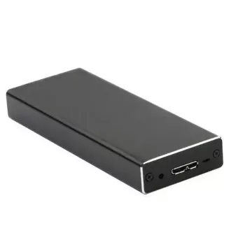 CoreParts MSUB2340 Pamäťové puzdro SSD puzdro čierne