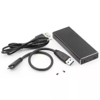CoreParts MSUB2340 Pamäťové puzdro SSD puzdro čierne