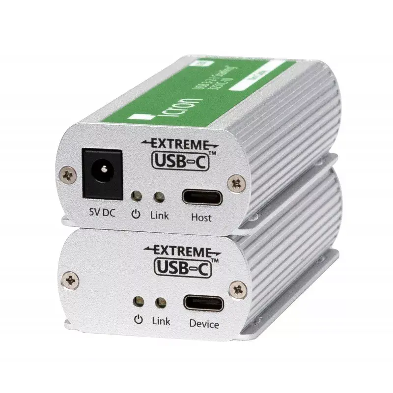 KVM extender vysielač a prijímač Icron 00-00457 káblový USB Type-C 10 m