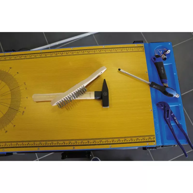 Prenosný pracovný stôl Brilliant Tools BT180000 150 kg nosnosť 520 mm šírka