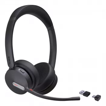 Yealink BH70 Dual Teams USB-C/A headset, bezdrôtový, 20 - 20000 Hz, kancelária/call centrum, 147 g, headset, čierna