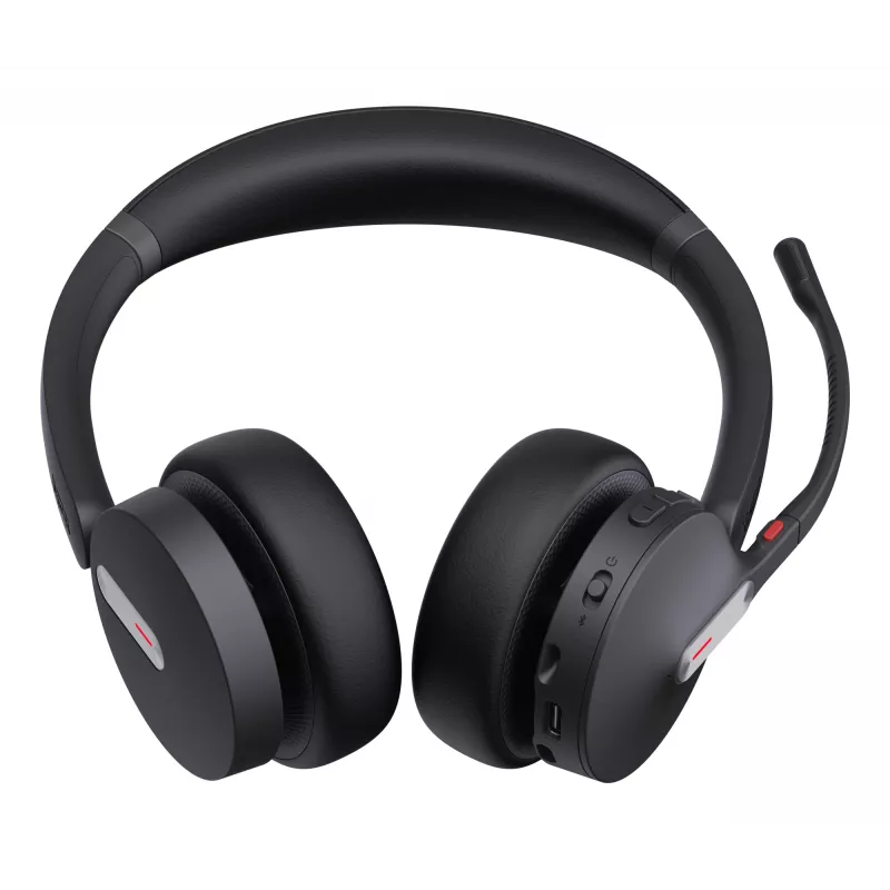 Yealink BH70 Dual Teams USB-C/A headset, bezdrôtový, 20 - 20000 Hz, kancelária/call centrum, 147 g, headset, čierna