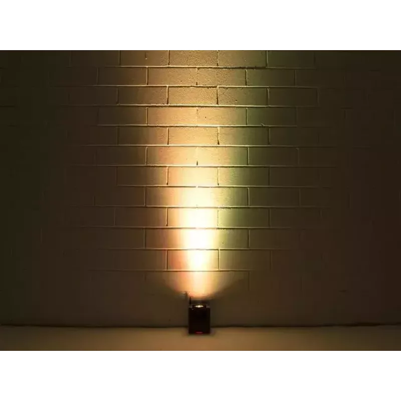 Disco stroboskop Eurolite UP-1 QCL čierna LED 15W DMX