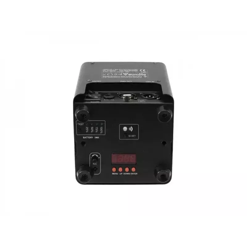Disco stroboskop Eurolite UP-1 QCL čierna LED 15W DMX
