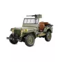 Amewi 22737 Jeep Willys MB Scale Crawler 4WD 1:14 RTR, zelený, 14+