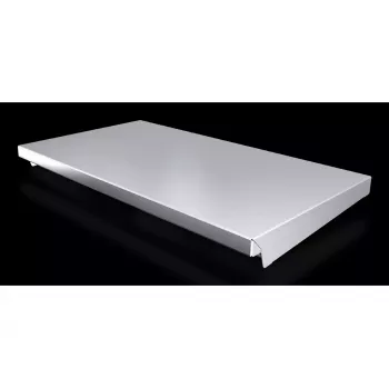 Strešný panel Rittal AX 2476.010 — nerez, výška 47 mm, hmotnosť 3,48 kg