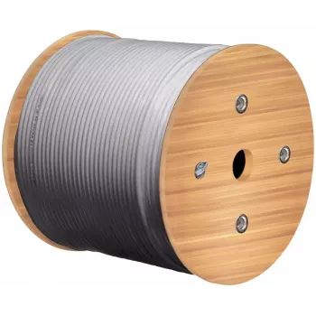Sieťový kábel Goobay 96095 sivý 305m Cat6a S/FTP