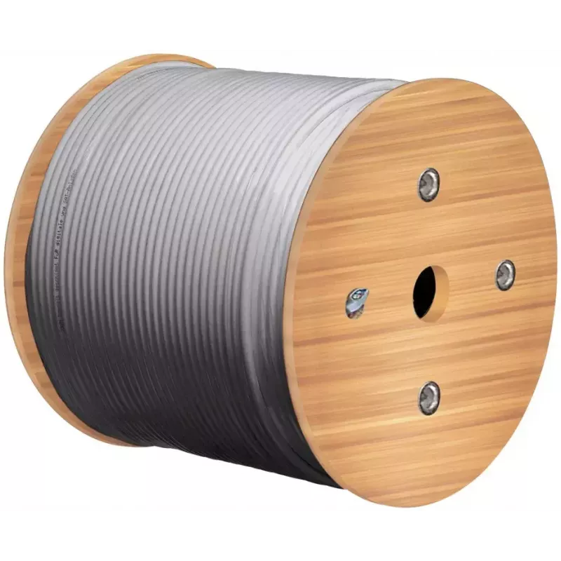 Sieťový kábel Goobay 96095 sivý 305m Cat6a S/FTP