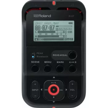 Digitálny audiorekordér Roland R-07-BK