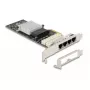 DeLOCK 88610 PCIe rozhranie karta RJ-45 Intel i350 4 Gbit/s