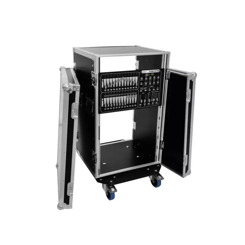 Hardcase Roadinger 30109132 hliník čierna strieborná 555x630x985mm