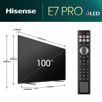 Hisense 100E77NQ PRO 2,54 m (100