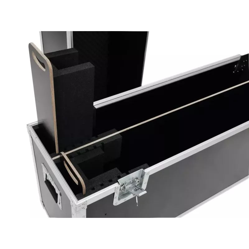 Flightcase Roadinger 31998012 preglejka čierna strieborná 41,6 kg