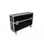 Flightcase Roadinger 31998012 preglejka čierna strieborná 41,6 kg