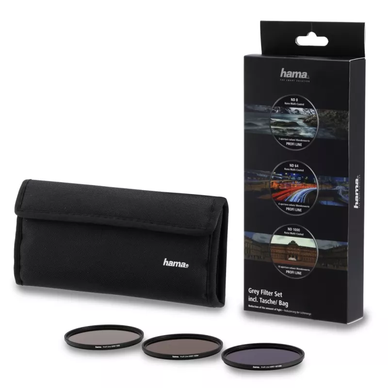 Hama 00076902 sada sivých filtrov 72 mm