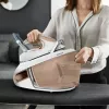 Tefal Express Airglide SV8027 1,8 L Durilium Airglide žehliaca plocha hnedá, biela
