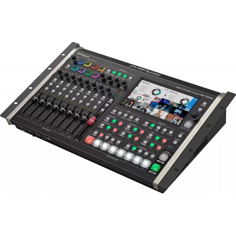 Audio mixér Roland VR-120HD 42 kanálov 24 bit 48 kHz čierny