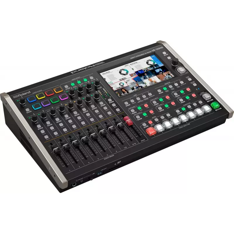 Audio mixér Roland VR-120HD 42 kanálov 24 bit 48 kHz čierny