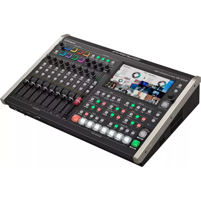 Audio mixér Roland VR-120HD 42 kanálov 24 bit 48 kHz čierny