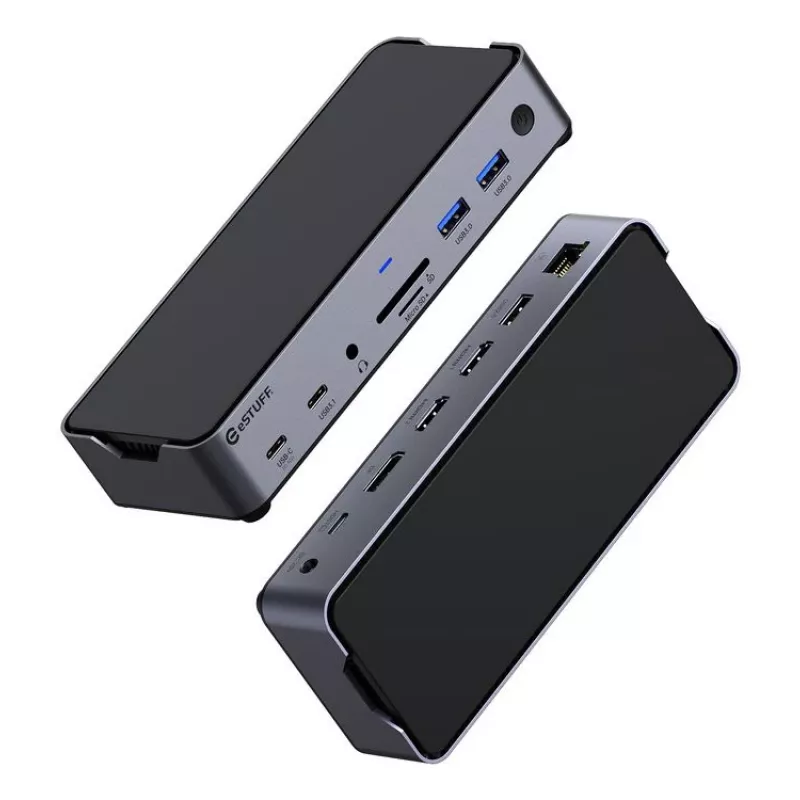 eSTUFF GLB232006 trojitá dokovacia stanica USB-C