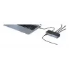 eSTUFF GLB232006 trojitá dokovacia stanica USB-C