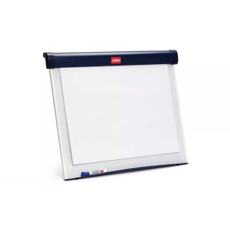 Nobo Barracuda stolný stojan na flipchart, oceľ, modrý, biely, Čína, 6,93 kg, 750 mm, 655 mm