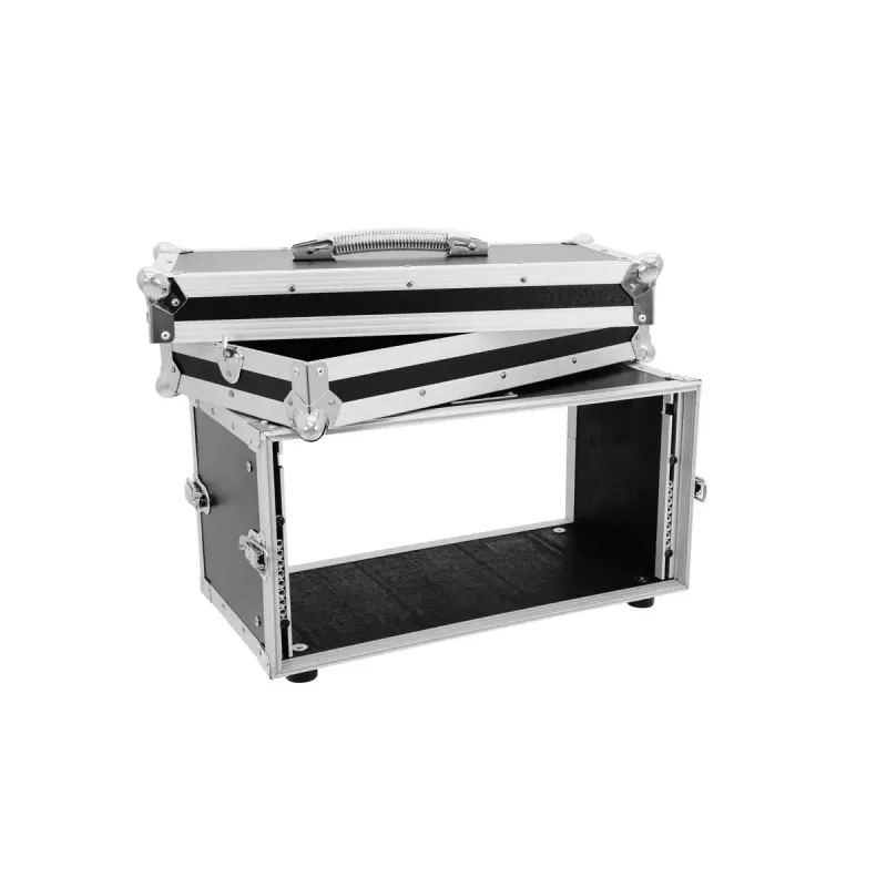 Flightcase Roadinger 30107193 preglejka čierny strieborný 6,1 kg