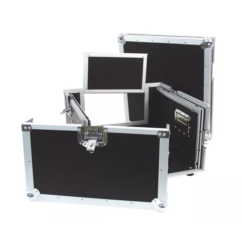 Flightcase Roadinger 30110003 preglejka čierny strieborný 11 kg
