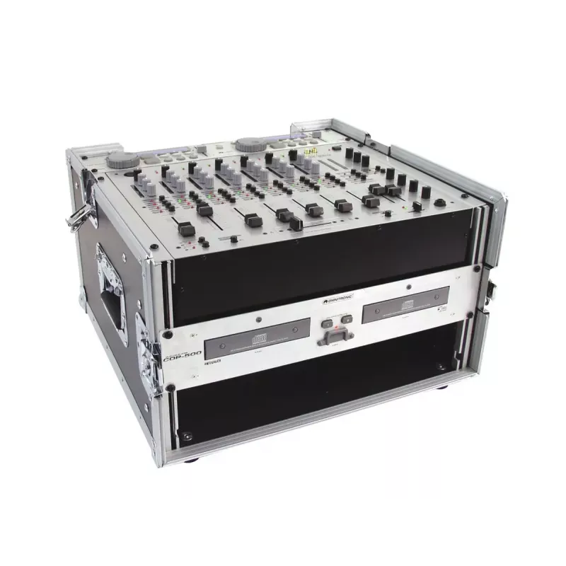 Flightcase Roadinger 30110003 preglejka čierny strieborný 11 kg