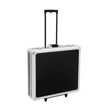 Trolley kufrík Roadinger 30122092 preglejka čierny strieborný 6,4 kg