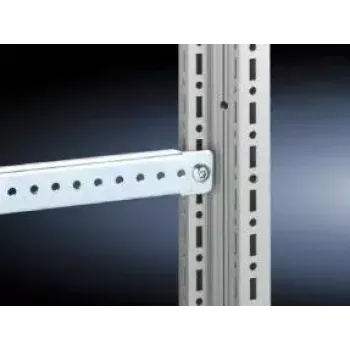 Montážna lišta Rittal 4697.000, strieborná, kompatibilná s TS/SE/CM/TP, hĺbka 740 mm, balenie 20 kusov