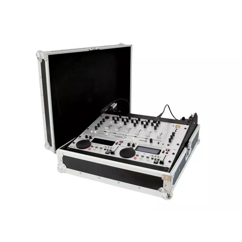 Flightcase Roadinger 30111561 preglejka čierny strieborný 9,2 kg