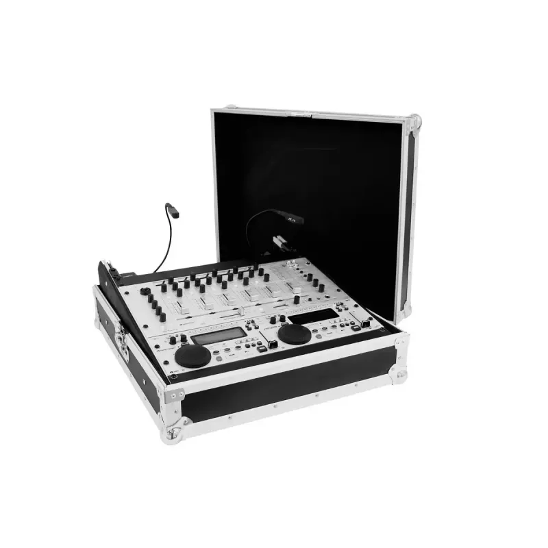 Flightcase Roadinger 30111561 preglejka čierny strieborný 9,2 kg