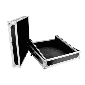 Flightcase Roadinger 30111561 preglejka čierny strieborný 9,2 kg