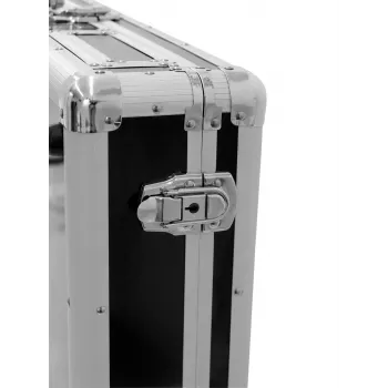 Flightcase Roadinger 30125346 DJ kontrolér preglejka čierny strieborný